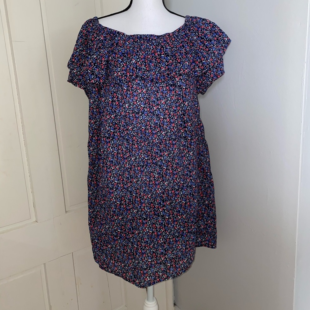 Gap off the shoulder dress floral